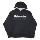 CHAMPION Mens Black Hoodie XL