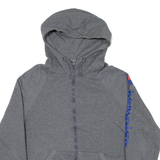 CHAMPION Womens Grey Hoodie Full Zip L