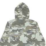CHAMPION Camo Womens Green Hoodie S
