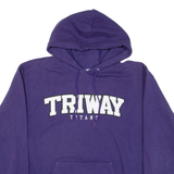 CHAMPION Triway Titans Mens Purple Hoodie USA L