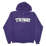 CHAMPION Triway Titans Mens Purple Hoodie USA L