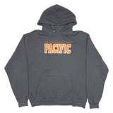 CHAMPION University Of The Pacific Mens Grey Hoodie USA L