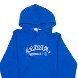 RUSSELL ATHLETIC Carmel Football Mens Blue Hoodie USA S