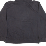 MAJESTIC Mens Black Hoodie USA L