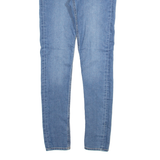 H&M DIVIDED Womens Jeans Blue Slim Skinny Stone Wash W26 L30