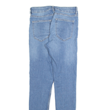 H&M DIVIDED Womens Jeans Blue Slim Skinny Stone Wash W26 L30