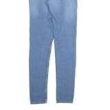 H&M DIVIDED Womens Jeans Blue Slim Skinny Stone Wash W26 L30