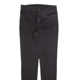 LEVI'S Womens Jeans Black Slim Tapered W30 L32