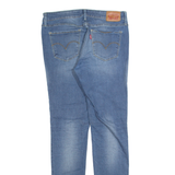 LEVI'S 711 Womens Jeans Blue Slim Skinny Stone Wash W28 L30