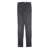 LEVI'S Womens Jeans Grey Slim Skinny W27 L34