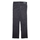LEVI'S 511 Jeans Mens Grey Slim Straight Stone Wash W29 L29