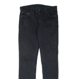 LEVI'S 511 Jeans Mens Black Slim Straight W30 L32