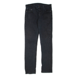 LEVI'S 511 Jeans Mens Black Slim Straight W30 L32