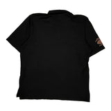 Harley Davidson Graphic Polo Shirt - 2XL Black Cotton Blend