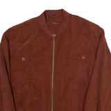 COMPANY Mens Lined Jacket Brown 2XL