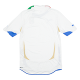 PUMA Italy FC Mens T-Shirt White Collared S
