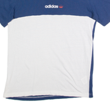 ADIDAS Mens T-Shirt Blue S