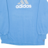 ADIDAS Mens Sweatshirt Blue Crew Neck S