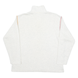 YESSICA Bear Womens Sweatshirt Grey 1/4 Zip M