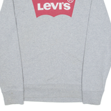 LEVI'S Mens Sweatshirt Grey Crew Neck S