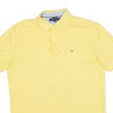 TOMMY HILFIGER Mens Polo Shirt Yellow L