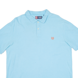 CHAPS Mens Polo Shirt Blue L