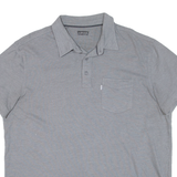 LEVI'S Mens Polo Shirt Grey L