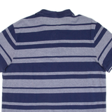 CHAPS Mens Polo Shirt Blue Striped XL