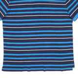TOMMY HILFIGER Mens Polo Shirt Blue Striped XL