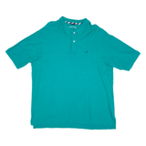 NAUTICA Mens Polo Shirt Green XL