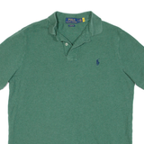 POLO RALPH LAUREN Mens Polo Shirt Green S