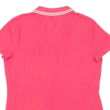 TOMMY HILFIGER Womens Polo Shirt Pink L