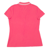 TOMMY HILFIGER Womens Polo Shirt Pink L