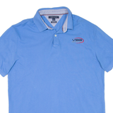 TOMMY HILFIGER Mens Polo Shirt Blue L