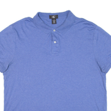 CALVIN KLEIN Mens Polo Shirt Blue L