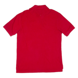 TOMMY HILFIGER Mens Polo Shirt Red M