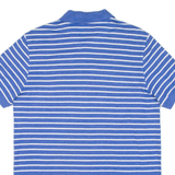CHAPS Mens Polo Shirt Blue Striped M