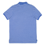 CHAPS Mens Polo Shirt Blue Striped M