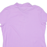 TOMMY HILFIGER Womens Polo Shirt Purple XL