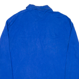 TOMMY HILFIGER Mens Polo Shirt Blue Long Sleeve XL