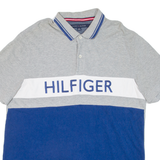 TOMMY HILFIGER Mens Polo Shirt Grey XL