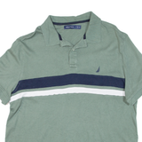 NAUTICA Mens Polo Shirt Green XL