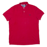 CHAPS Mens Polo Shirt Red M