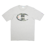 CHAMPION Mens T-Shirt Grey M