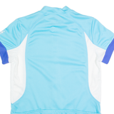 CRIVIT Cycling Zip Up Womens Jersey Blue High Neck M