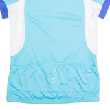 CRIVIT Cycling Zip Up Womens Jersey Blue High Neck M