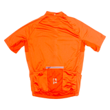 TRIBAN Cycling Zip Up Mens Jersey Orange High Neck S