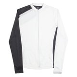 ZERORH Cycling Zip Up Mens Jersey White Long Sleeve High Neck L