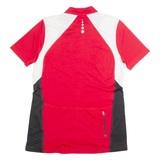 CRIVIT Cycling Zip Up Womens Jersey Red High Neck L