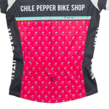 PEARL IZUMI Cycling Zip Up Womens Jersey Black High Neck L